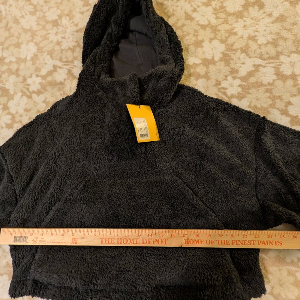 NWT Lole Ladies Black Textured Plush Sweater Top, Ladies Size Large, - Picture 11 of 13